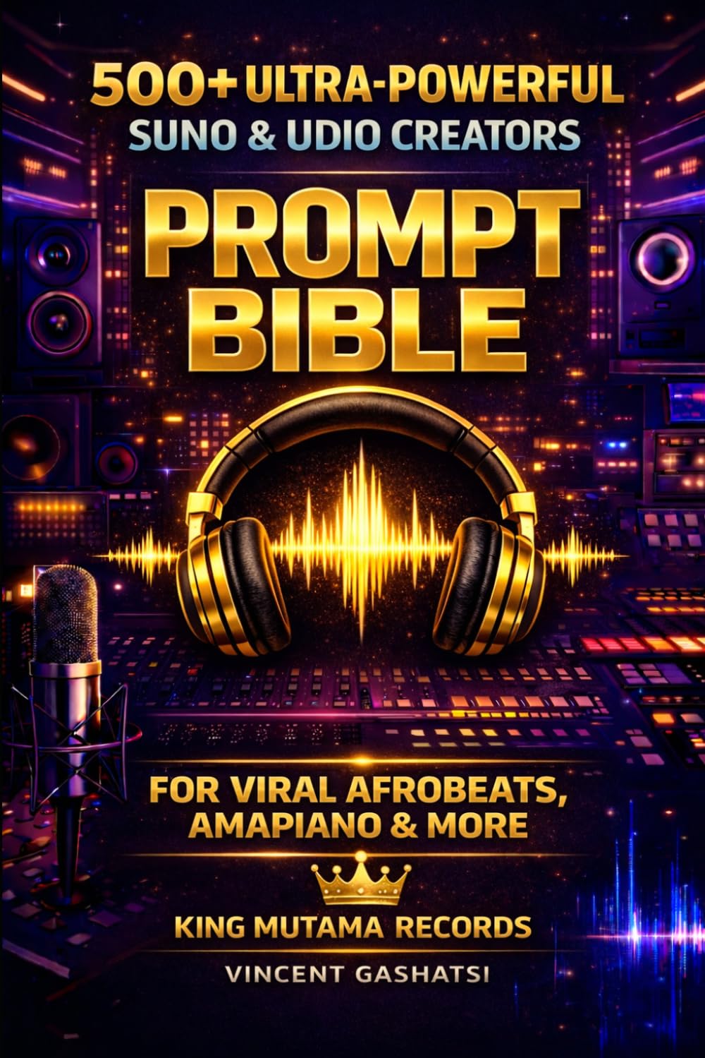 AI Music Prompt Bible: 500+ Suno & Udio Prompts to Create Viral Afrobeats, Amapiano & Global Hits (Make Money with AI Music Even as a Beginner)