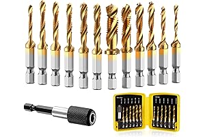 THINKWORK Thread Tap Drill Bits, the 3-in-1 Tapping Solution