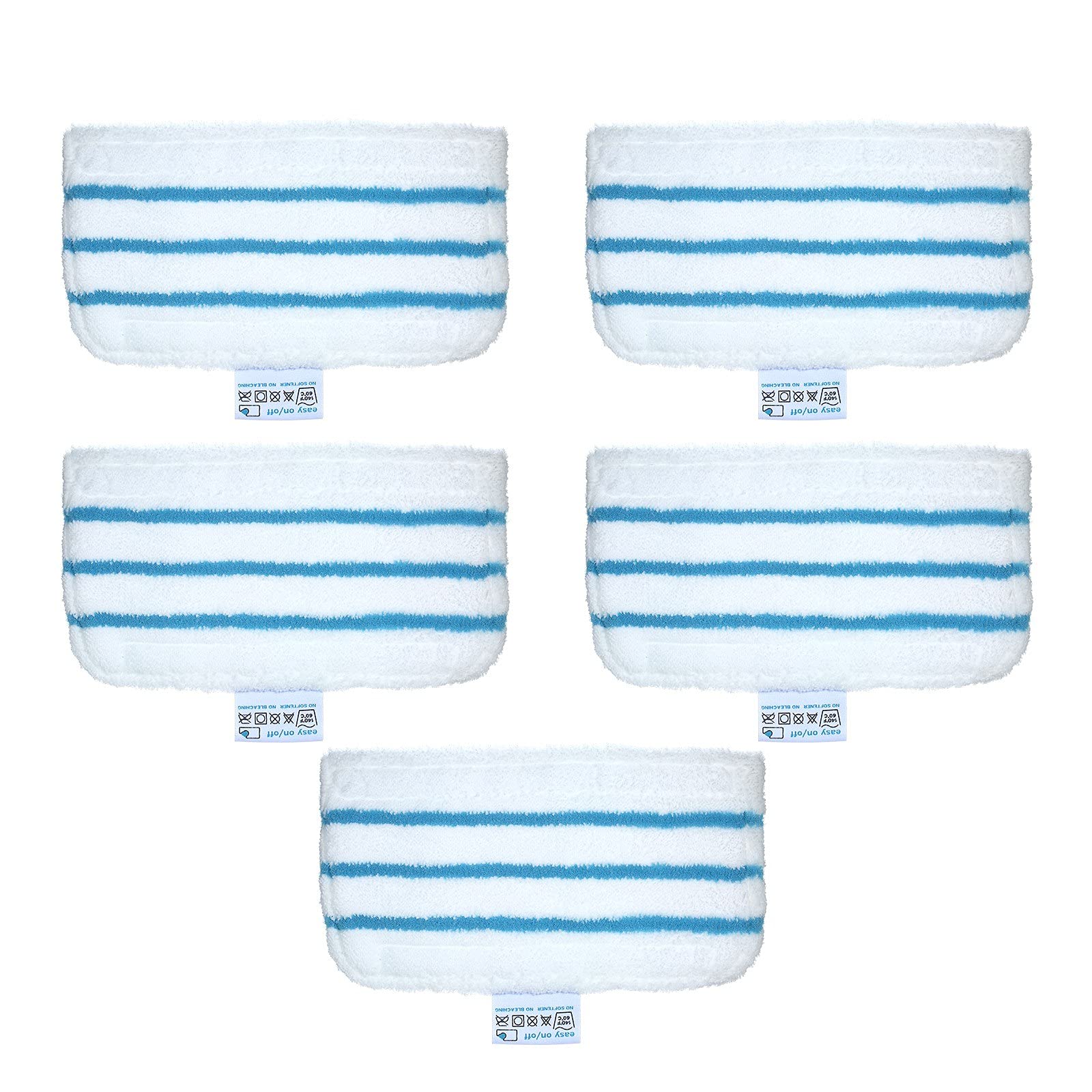 WildCard India 5 Pack Mop Pads Replacement for Black + Decker Steam Mop FSM1610/ FSM1630 Washable Mopping Pad Accessories (B092RN41HV) Amazon Price History, Amazon Price Tracker