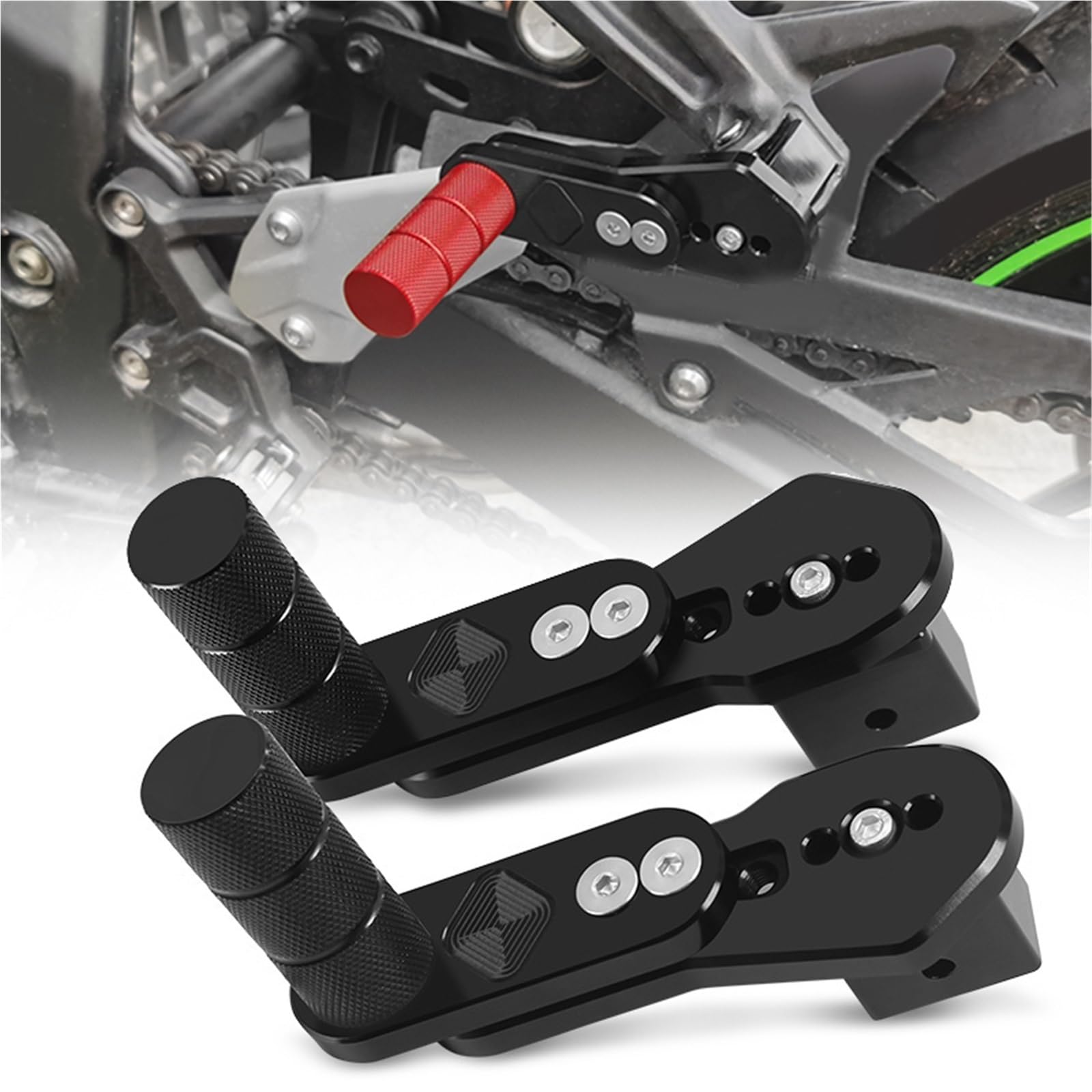 Repose-Pieds Passager Arrière pour Voyager Confortablement en Kawasaki Ninja400
