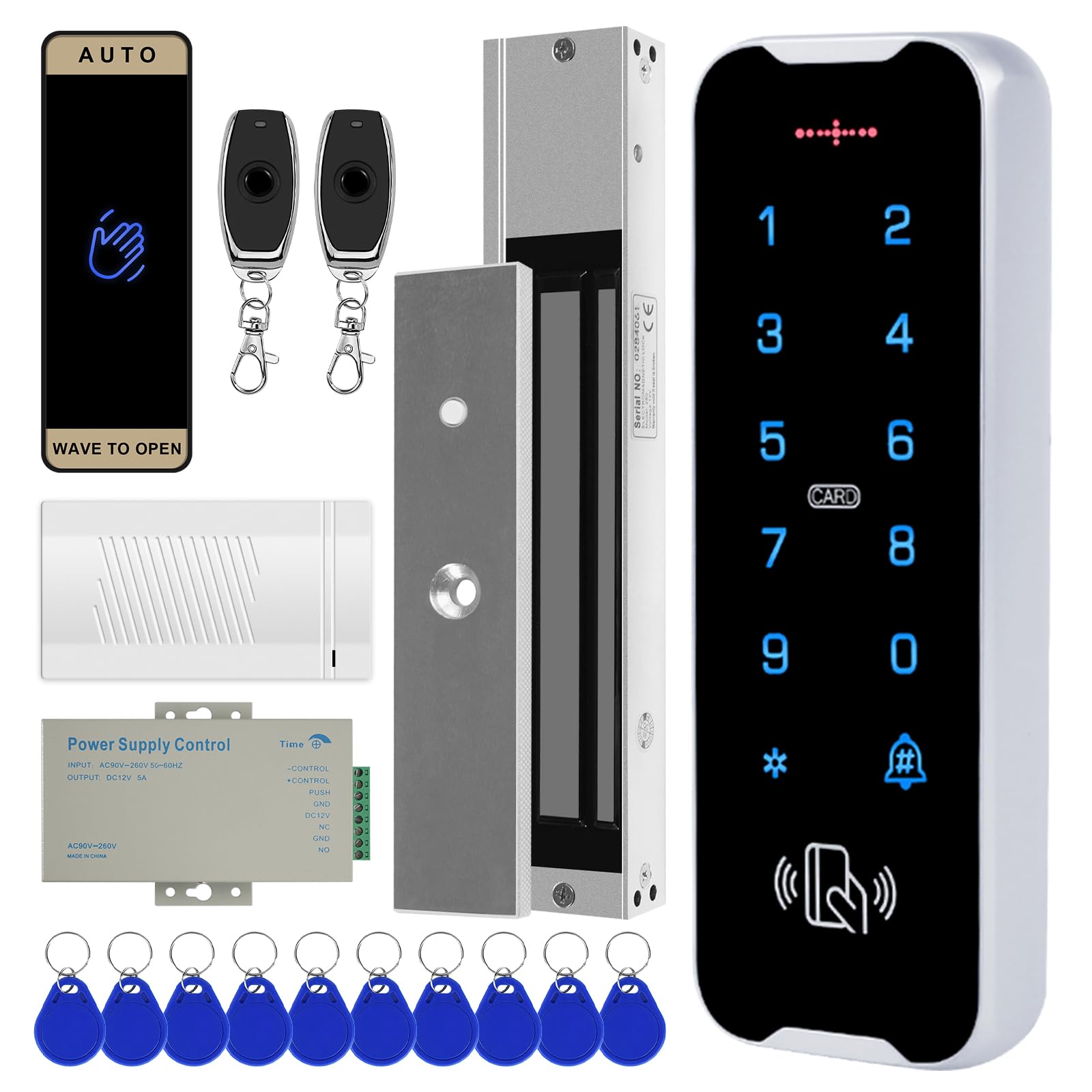 Ouvre-porte intelligent en métal pour sécuriser l'accès de votre maison ou bureau