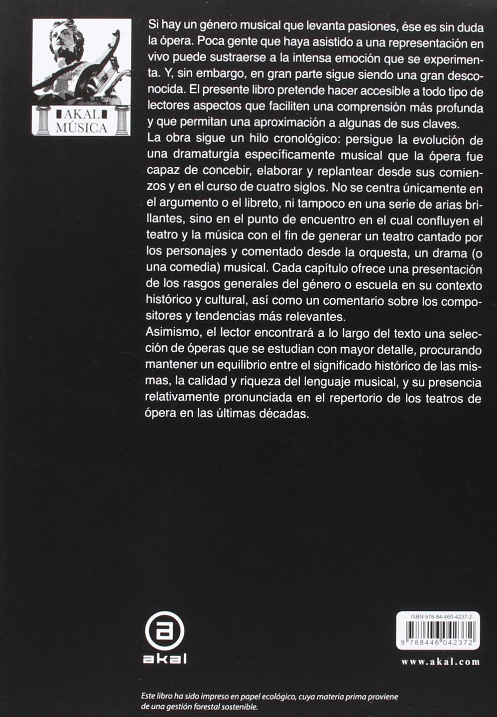 Historia de la ópera (Música, Band 56)