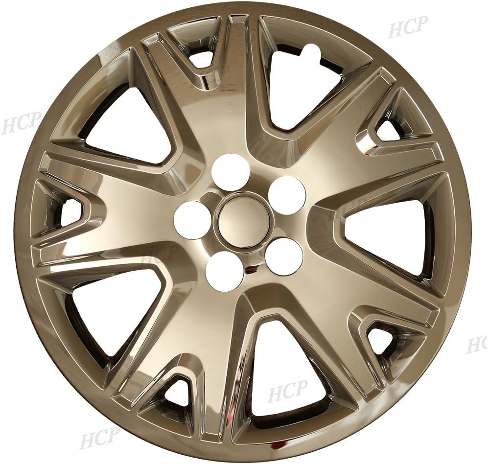 Hub-caps for 15-16 Kia Sedona (Pack of 4) Wheel Covers 17 inch Snap On Chrome