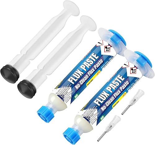 Pasta de flujo de soldadura sin limpieza, flujo de soldadura de flujo suave para soldadura, pasta de flujo electrónico para PCBICBGASMD reparación