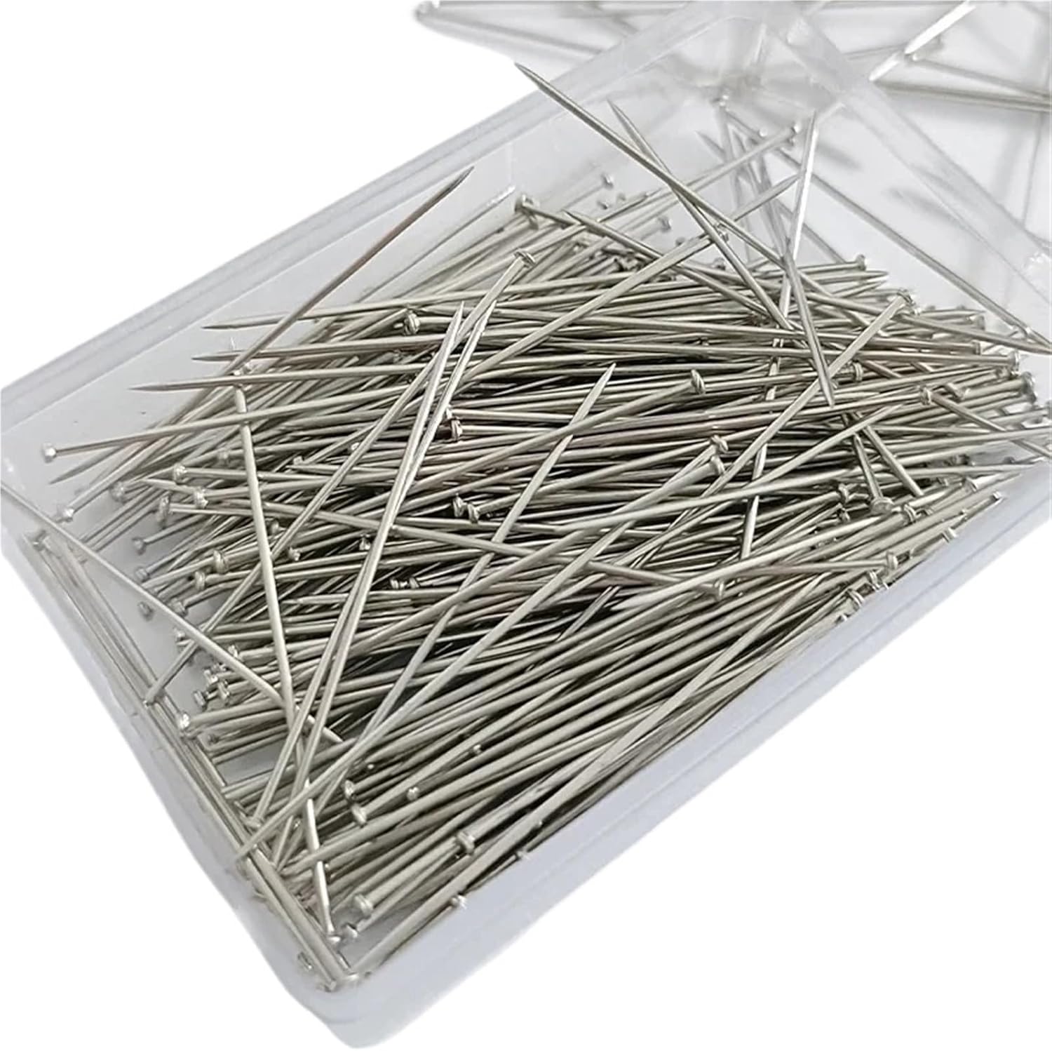 Sewing Pins 10box 300Pcs/BOX 35mm Stainless Steel Dressmaker Straight Suture Pins Fine Satin Head Pins Sewing Tools for Dressmaker