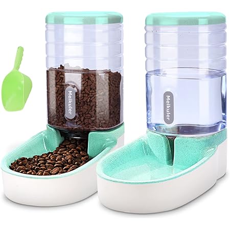 Automatischer Futterspender & Wasserspender 2x3,8L - Für Katzen Und Hunde
