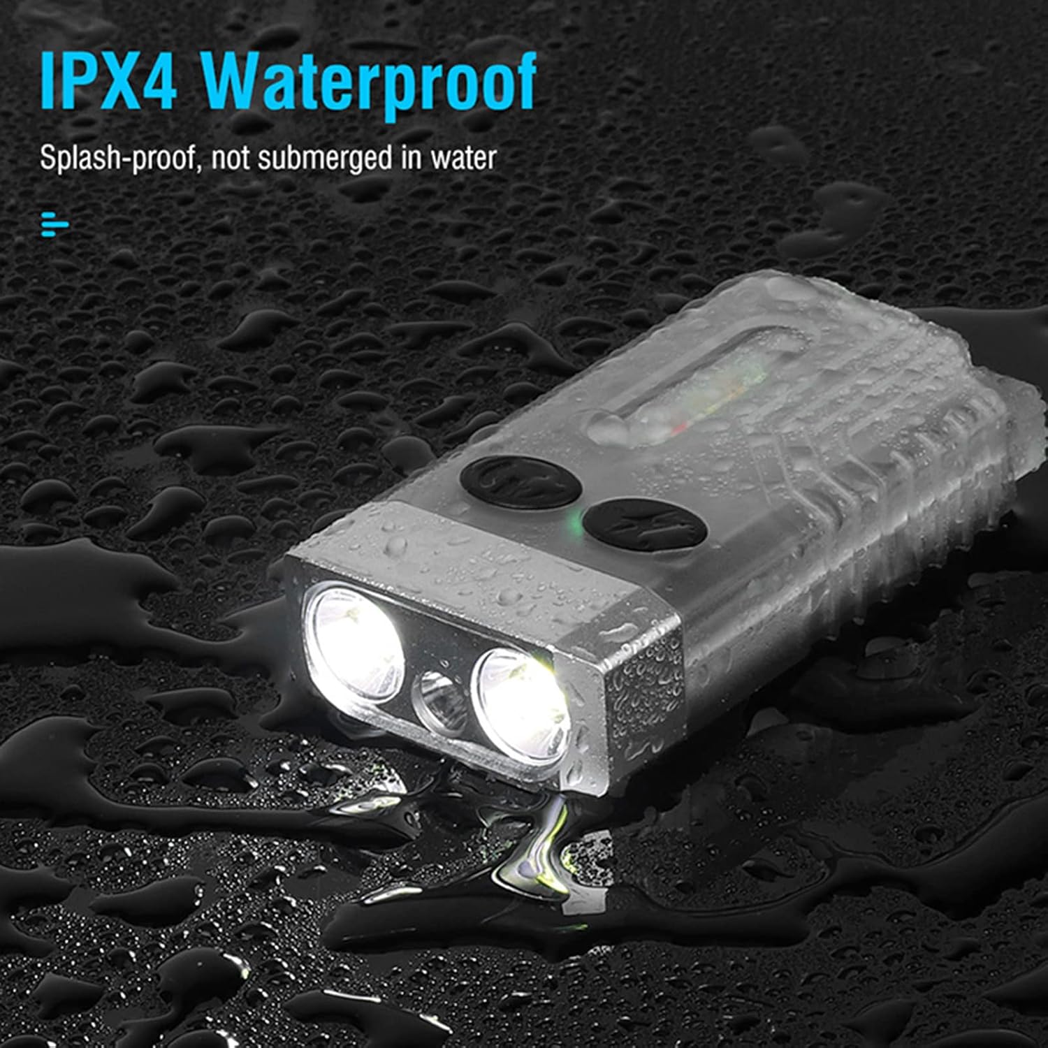 FITORCH V10 IPX4 Waterproof rating