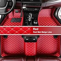 Vista 35 de Alfombrillas de Coche Personalizadas para Tesla Model 3, Model S, Model X, Model Y Forro de Piso de Cuero Antideslizante para Todo Tipo de Clima