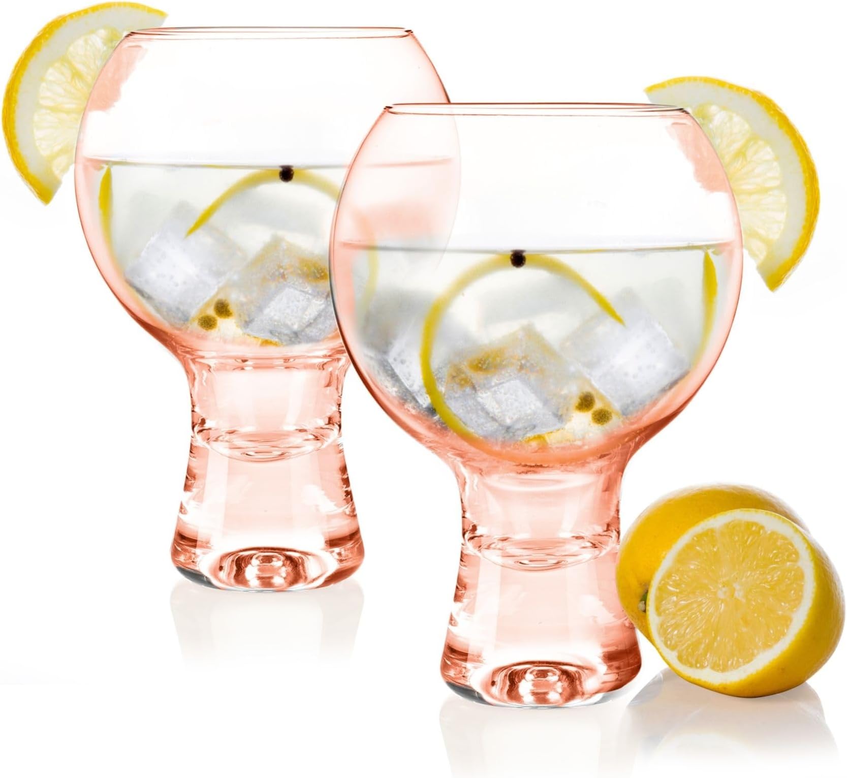 iStyle My Home 2 Piece Ikonic Gin Glasses Set Short Stem Spanish