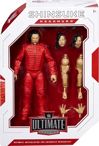 Miniatura 6 de WWE Ultimate Edition Shinsuke Nakamura Wrestlemania 34 Figura de acción