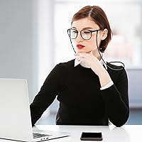 Vista 6 de Retenedor Supercord para gafas, patentado, gafas unisex alrededor del cuello