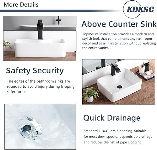 Vista 52 de Small Bathroom Vessel Sink 12"x12" Round Bathroom Sink White Ceramic Bathroom Sinks Modern Above Counter Art Basin