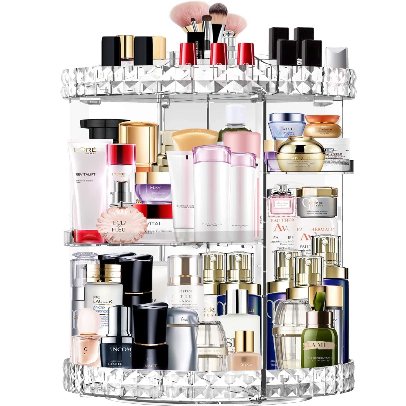 Rotating Makeup Organizer