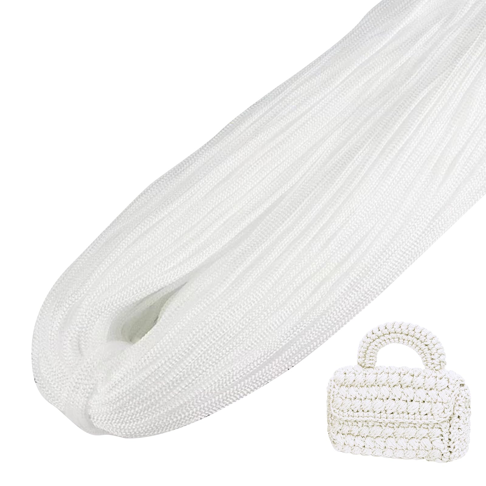 LEREATI Cordino Per Borse Uncinetto, Corda Macrame 3mm X 200m Filo Macrame In Poliestere Uncinenetto E A 1286862
