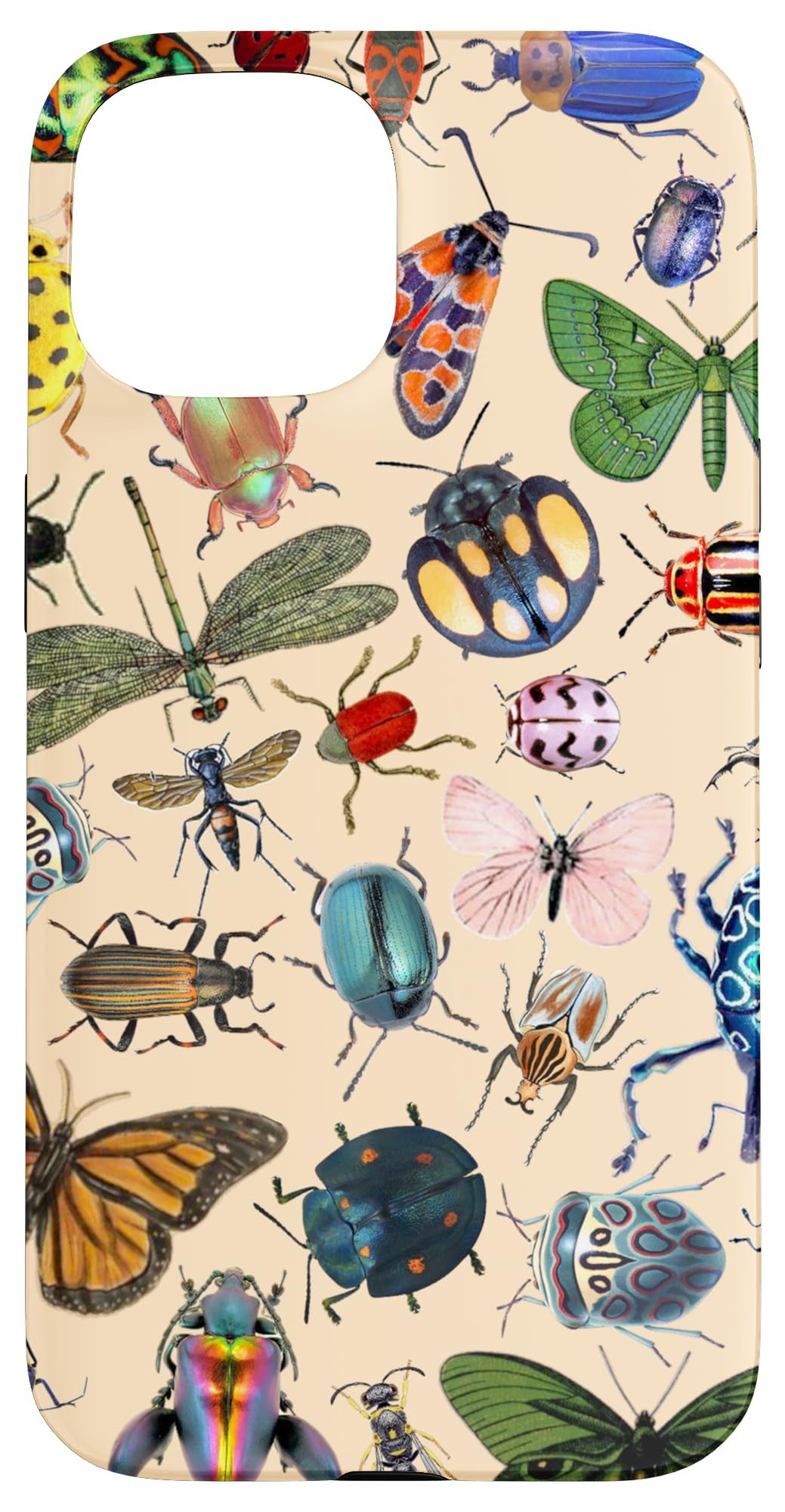 Aesthetic Bugs Insects Entomology European Summer Case for iPhone 15