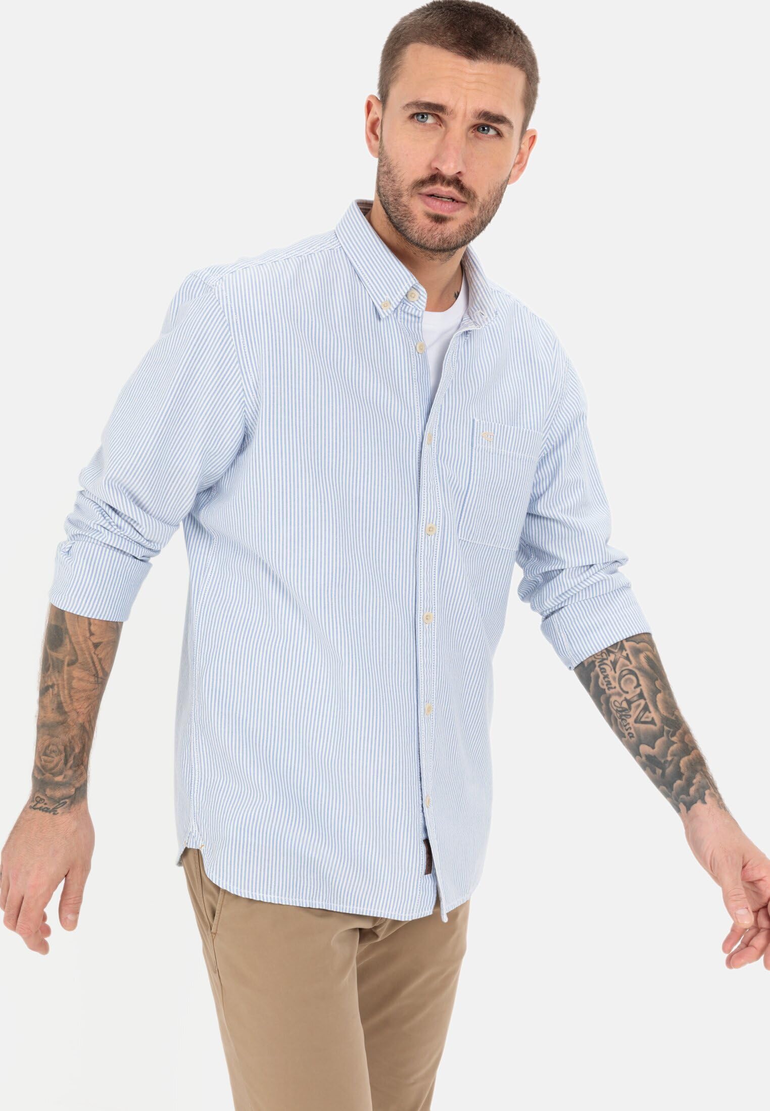 Camel Active 409102-9s02 Camicia Uomo (Pacco da 1)
