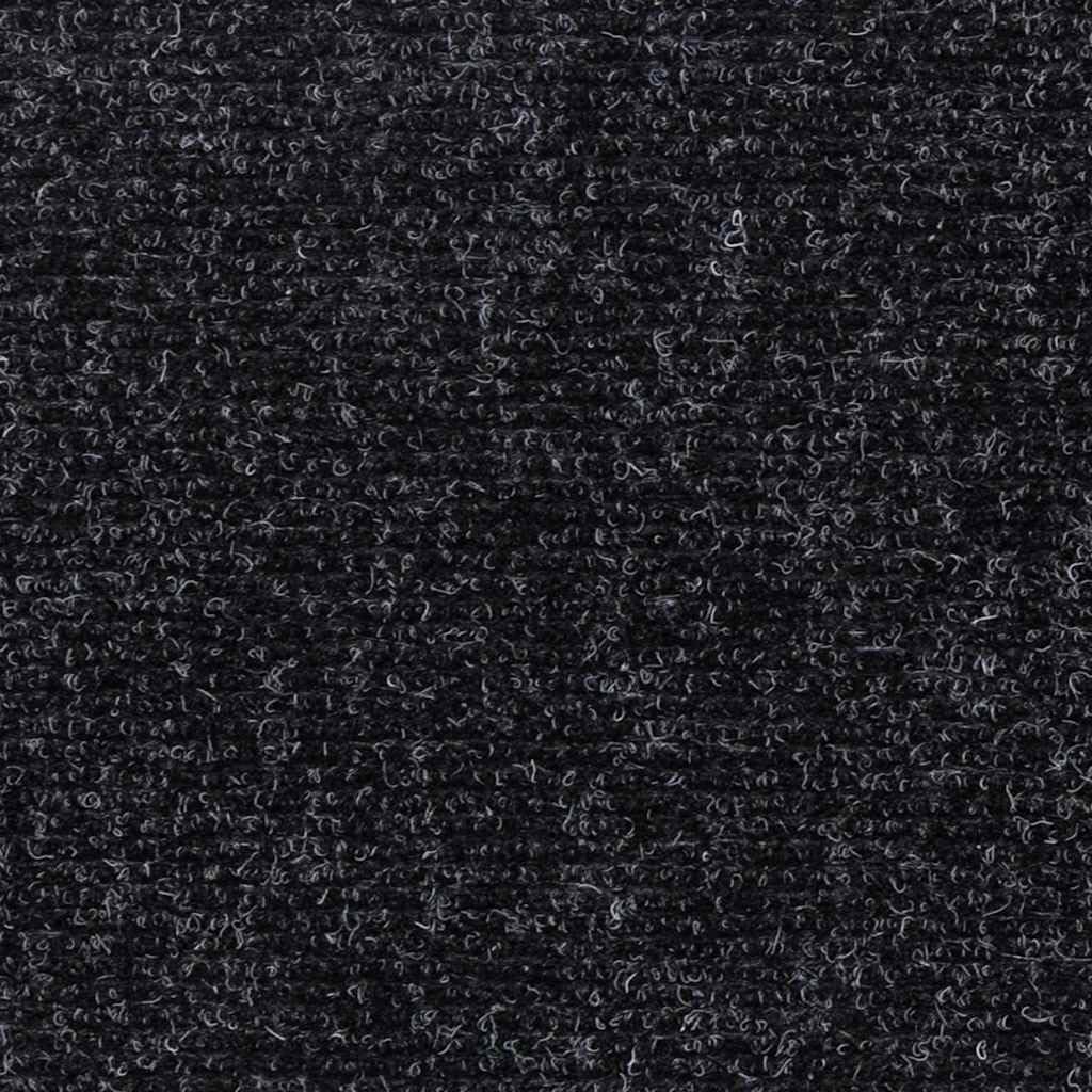 Tapis d'Escalier Autocollant 15 Pieces, 76 x 20 cm, Noir, Rectangulaire