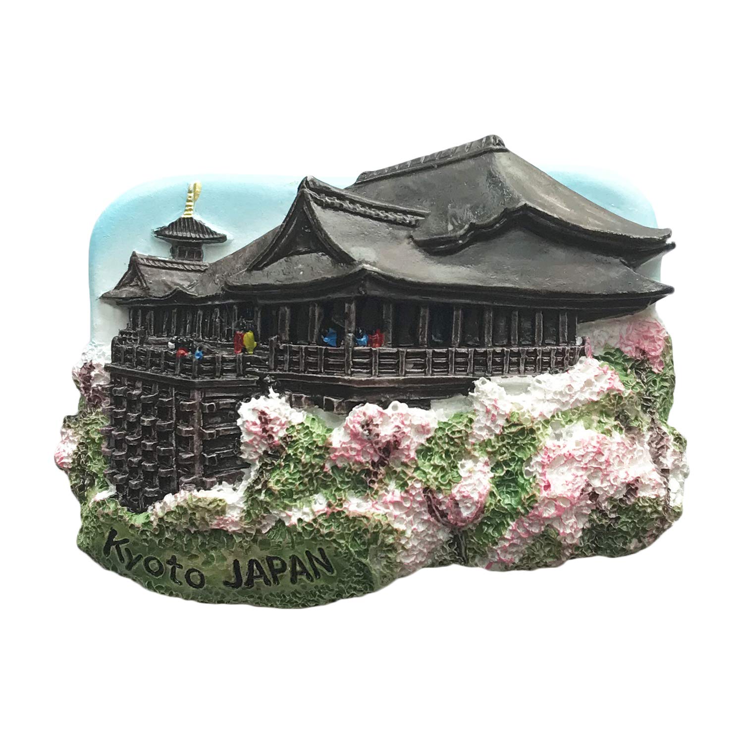Japan Kyoto Craft 3D Refrigerator Magnet Tourist Souvenirs Sticker,Resin Japan Fridge Magnet Home & Kitchen Decoration from China