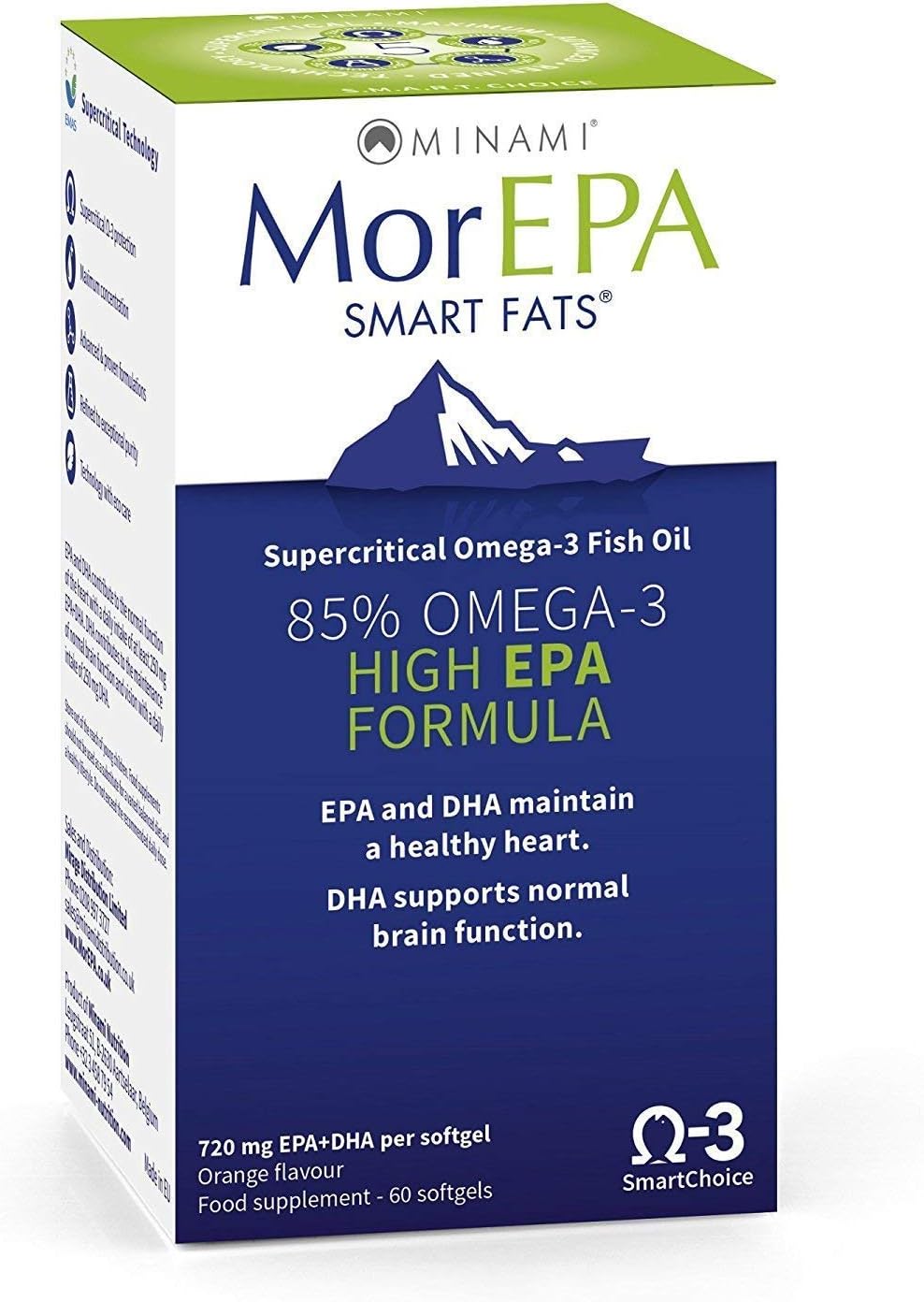 (4 PACK) - Minami Nutrition - MoreEPA Smart Fats | 60's | 4 PACK BUNDLE