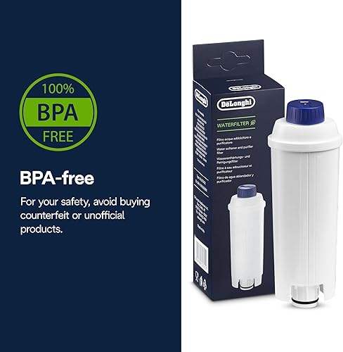 Vista 8 de De'Longhi Filtro de agua de repuesto para máquinas espresso seleccionadas, DLSC002