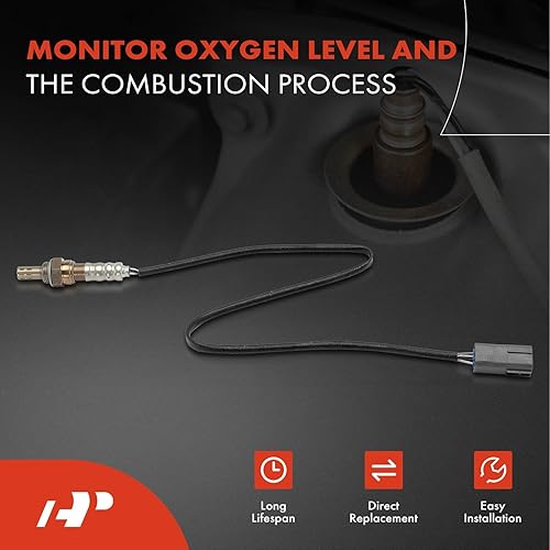 Miniatura 2 de A-Premium Sensor de oxígeno O2 compatible con Mazda 5 2008 2009 2010, L4 2.3L, corriente abajo, repuesto # 1900-543170, 1900543170