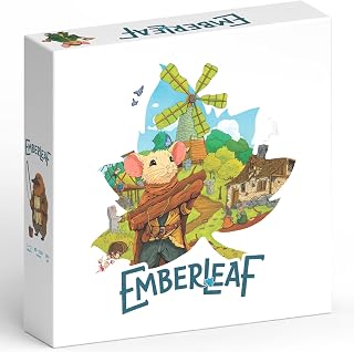 The City of Games: Emberleaf - Card & Tile Laying Board Game, Rebuild A Forest Animal Village, Explore & Gather, Recruit Heroes, Ages 14+, 1-5 Players