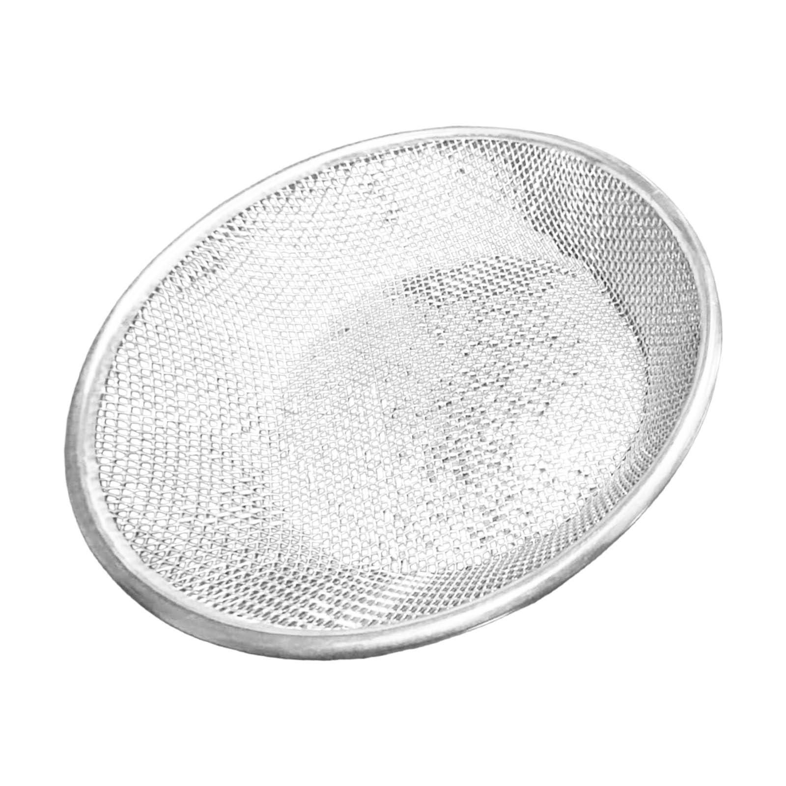 Hogtnd 6 Mm Extra Large 30Cm Kitchen Sieve Optimized For Efficient Food Filtering Reinforced Edges And Stainless Steel Sieve In Versatile Design