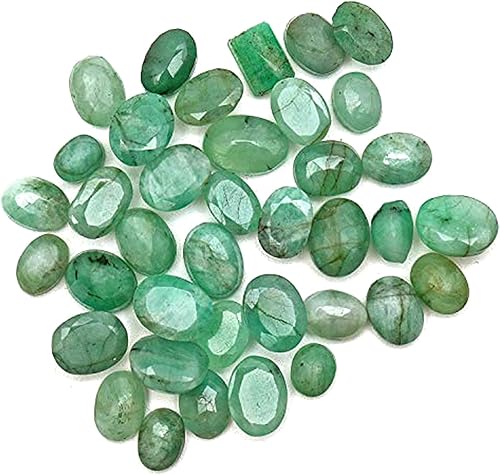 Piedras sueltas esmeralda, piedras preciosas sueltas, piedras facetadas, piedras preciosas, piedras de ajuste de joyería, piedra natal, 0.236x0.354