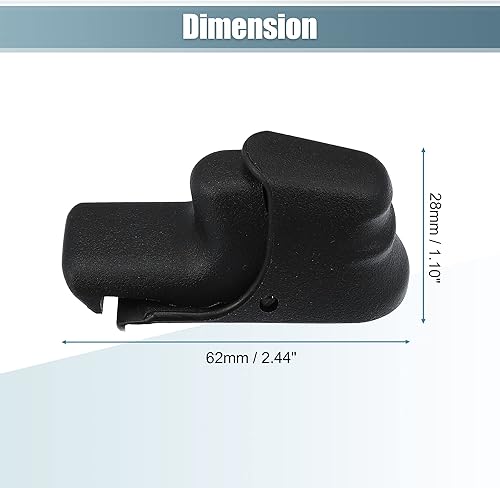 Miniatura 3 de X AUTOHAUX Pestillo de bloqueo de ventana deslizante manual trasero para Ford F250 F350 F450 F550 Super Duty 1999-2010 Pestillo de ventana trasera