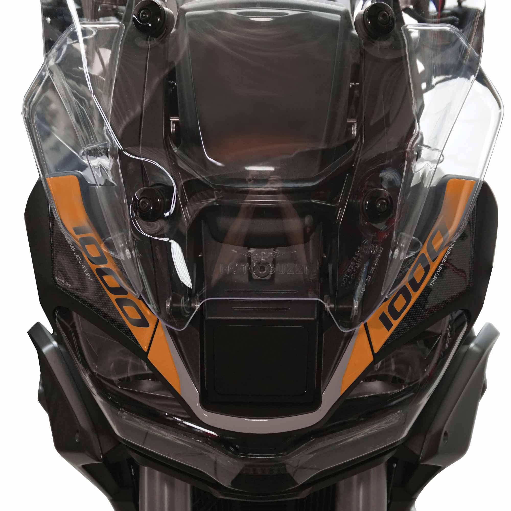 Adesivo 3D Paraserbatoio Per Moto Guzzi Stelvio 2024 - Protezione E Decorazione In Resina, Made In Italy