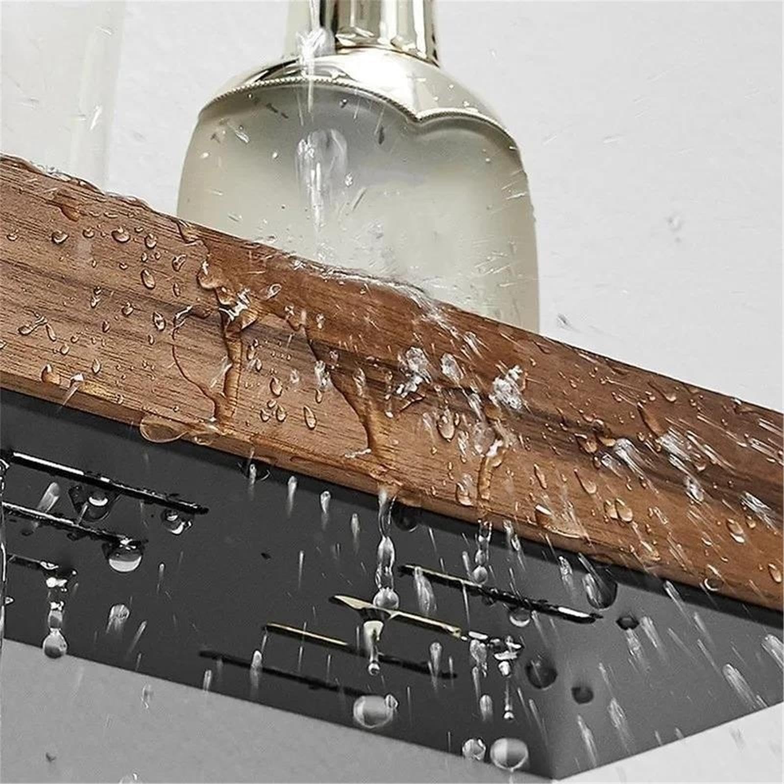 Étagère de salle bain Étagères douche murales Rangement(Moyen)
