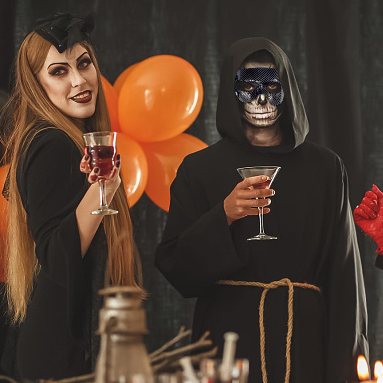 Protège-nez pour le sport | Masque de protection pour le nez cassé réglable – Protection complète du visage pour le football, le softball, le basket-ball, le Qarido