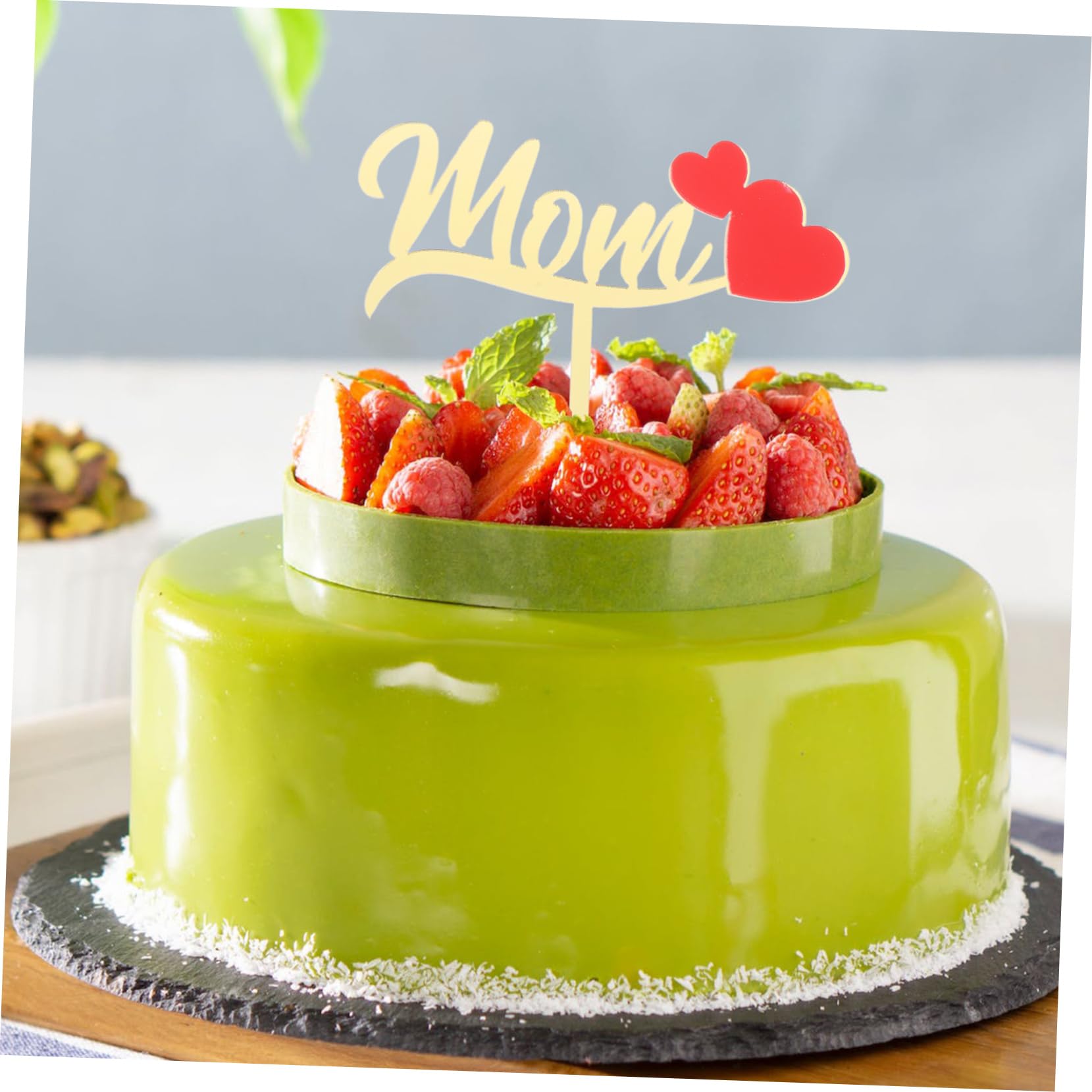 10 Piezas De Adornos Acrílicos Para Tartas, Fiesta De Cumple | Meses