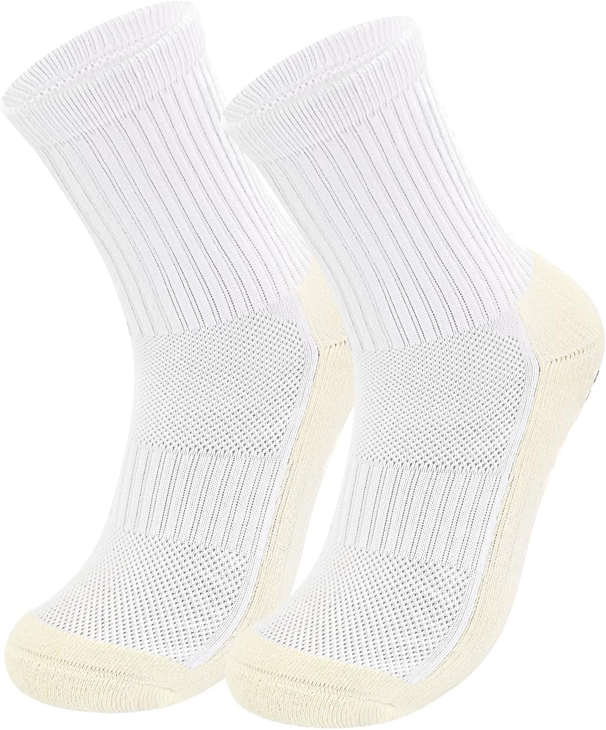 ELUTONG Kids Grip Soccer Socks Anti Slip Football Athletic Sports Crew Socks for 4-16 Years Youth Boys Girls (New Upgrade)