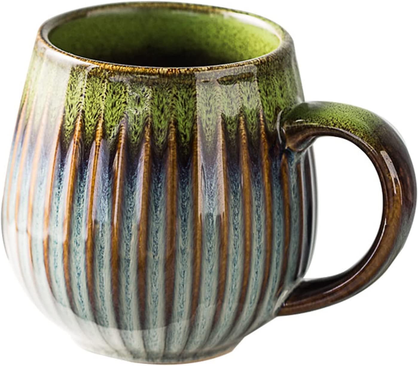 Large Coffee Mug,500ml Ceramics Coffee Cup,Earthenware Mugs,Stoneware Cup,Stoneware Coffees Mugs,Tea Mugs,Porcelain Mug,Cappuccino Cups,Capacity Cups for Office and Home, Gift and Present