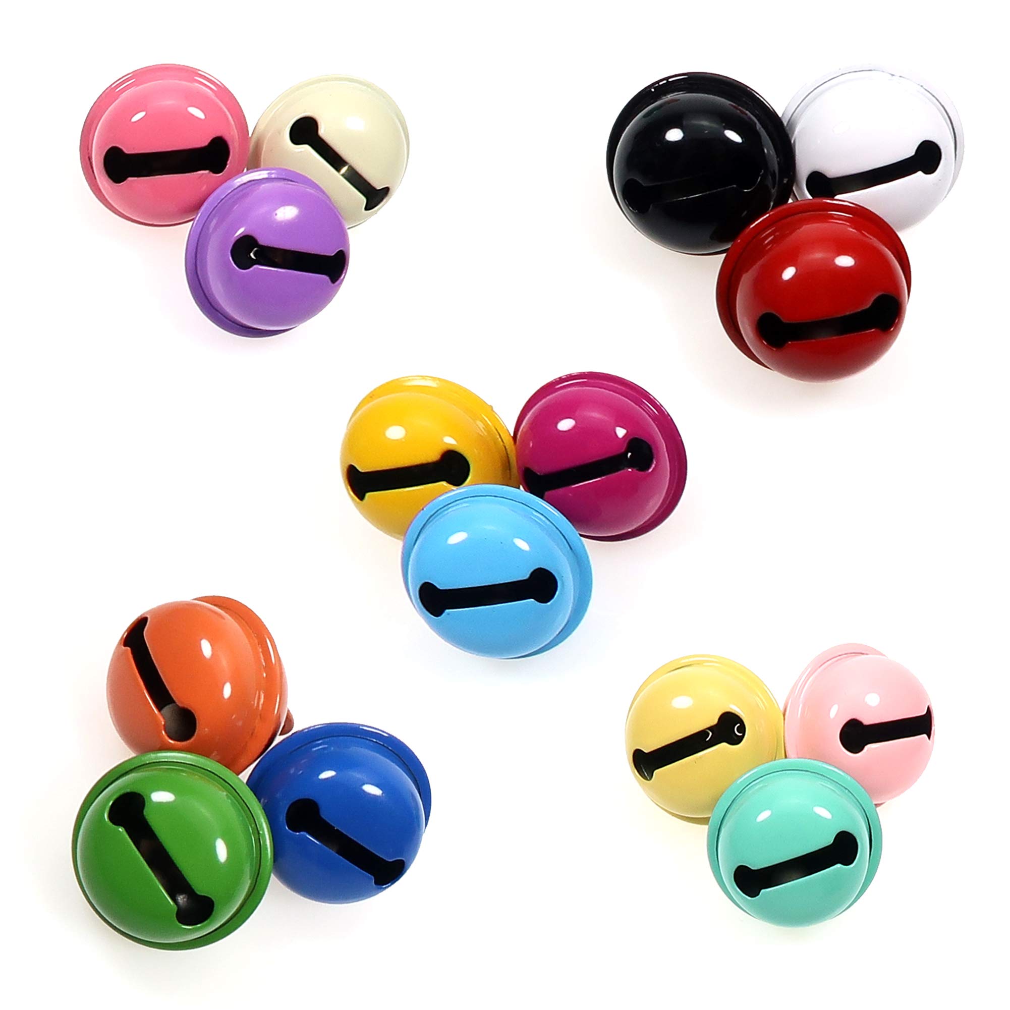 Campanelle Natalizie Metalliche 12mm - 200 Pezzi Multicolore | Decorazioni Albero E Fai Da Te - Foto 13