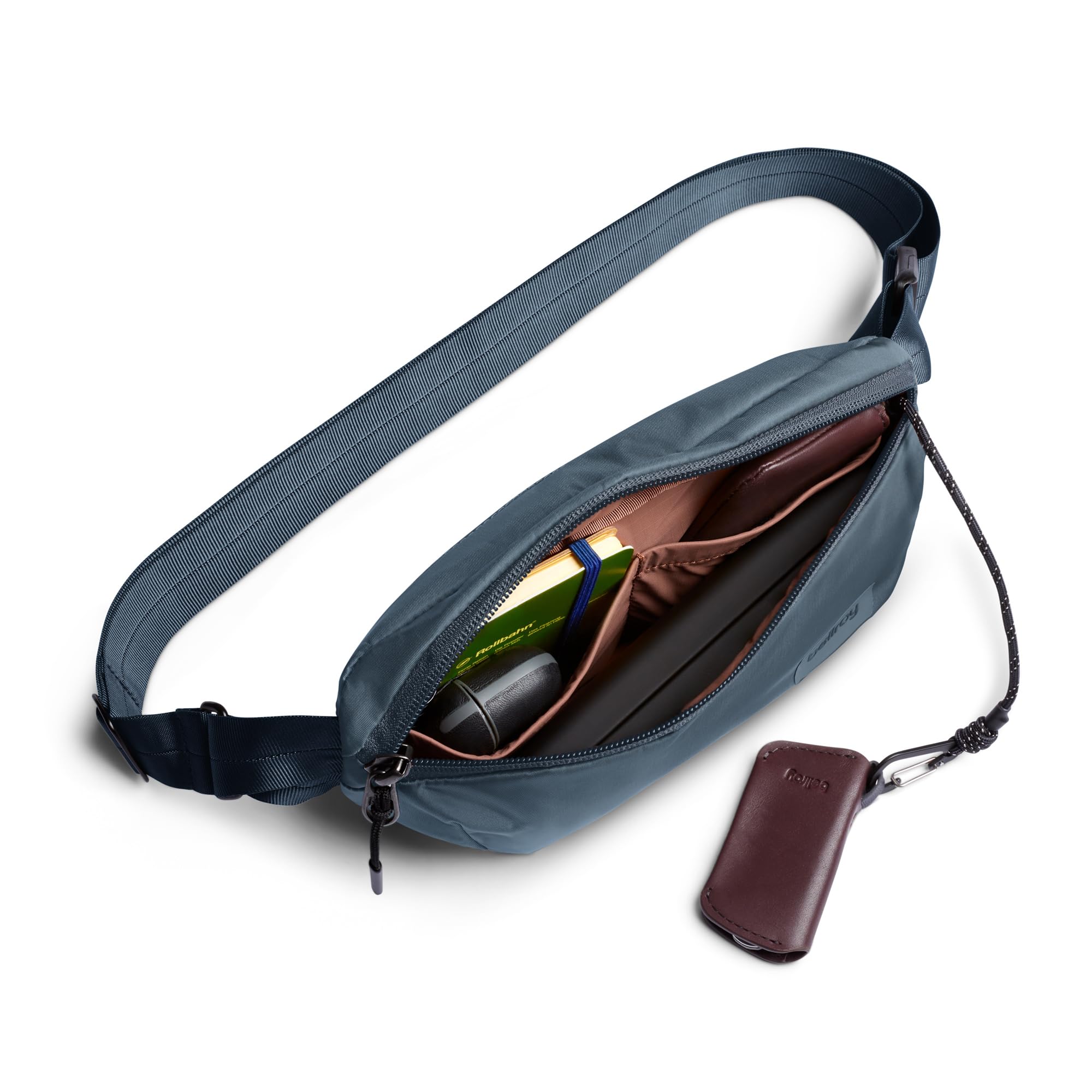 Bellroy Laneway Belt Bag (borsa a tracolla versatile, marsupio) - BlueSteel