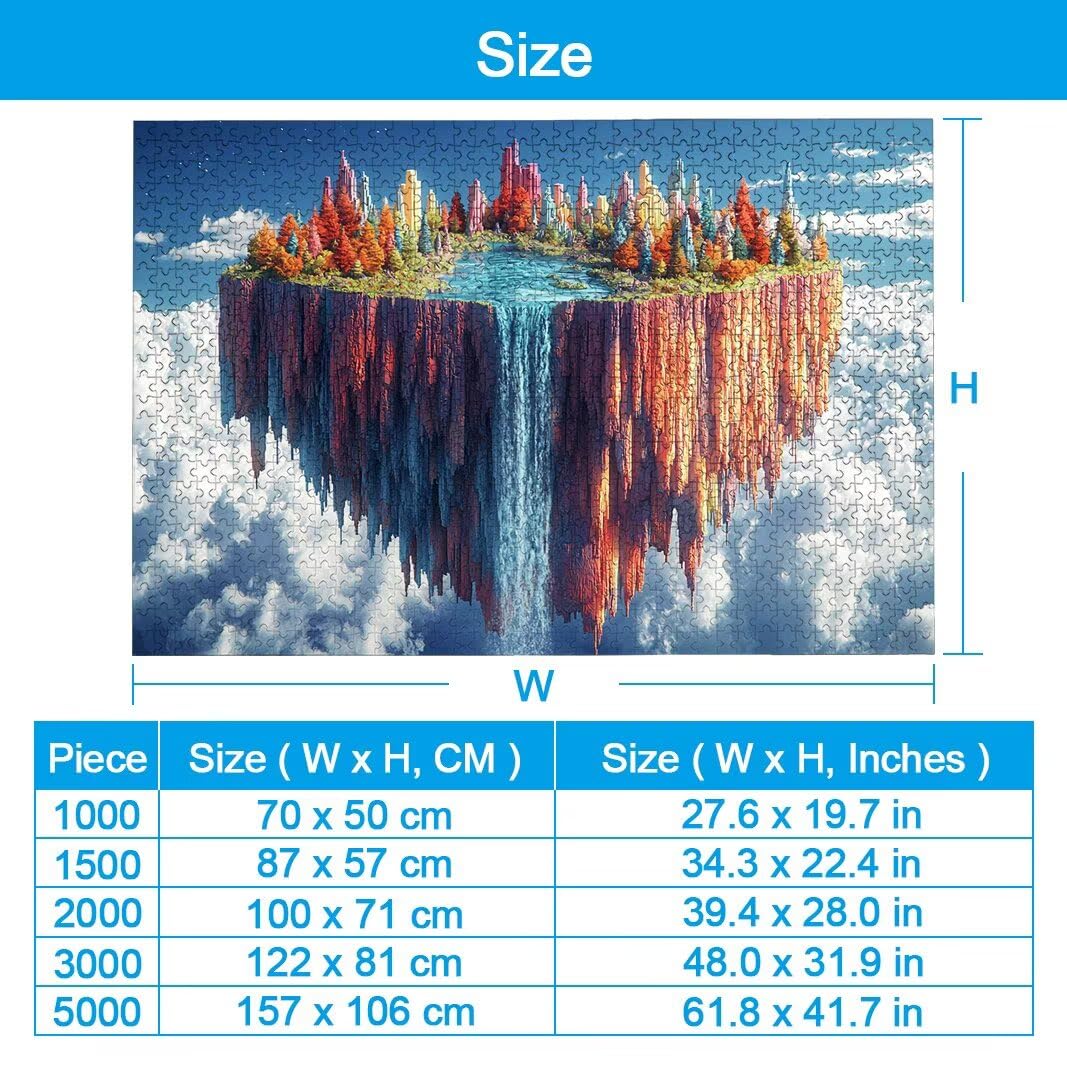 1500 sztuk puzzli dla dorosłych, fantazyjna układanka, prezent dla kobiet