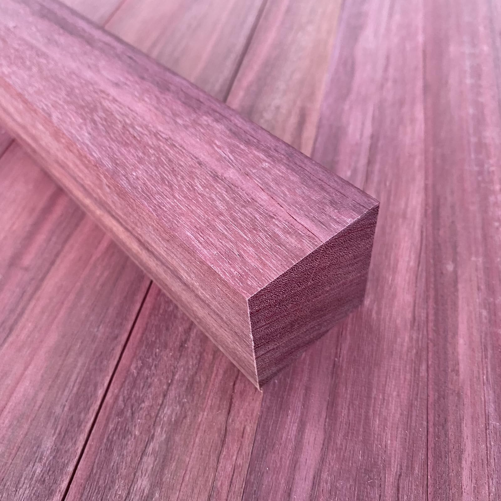 ECI Purple Heart Amaranth - Ripiano 40 x 300 mm, in legno di tornitura, suono viola, legno