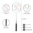 Silver's Aluminium Camo 7.0 Badminton Kit (2 Racquets with Full Cover)(Blue/White) gallery image