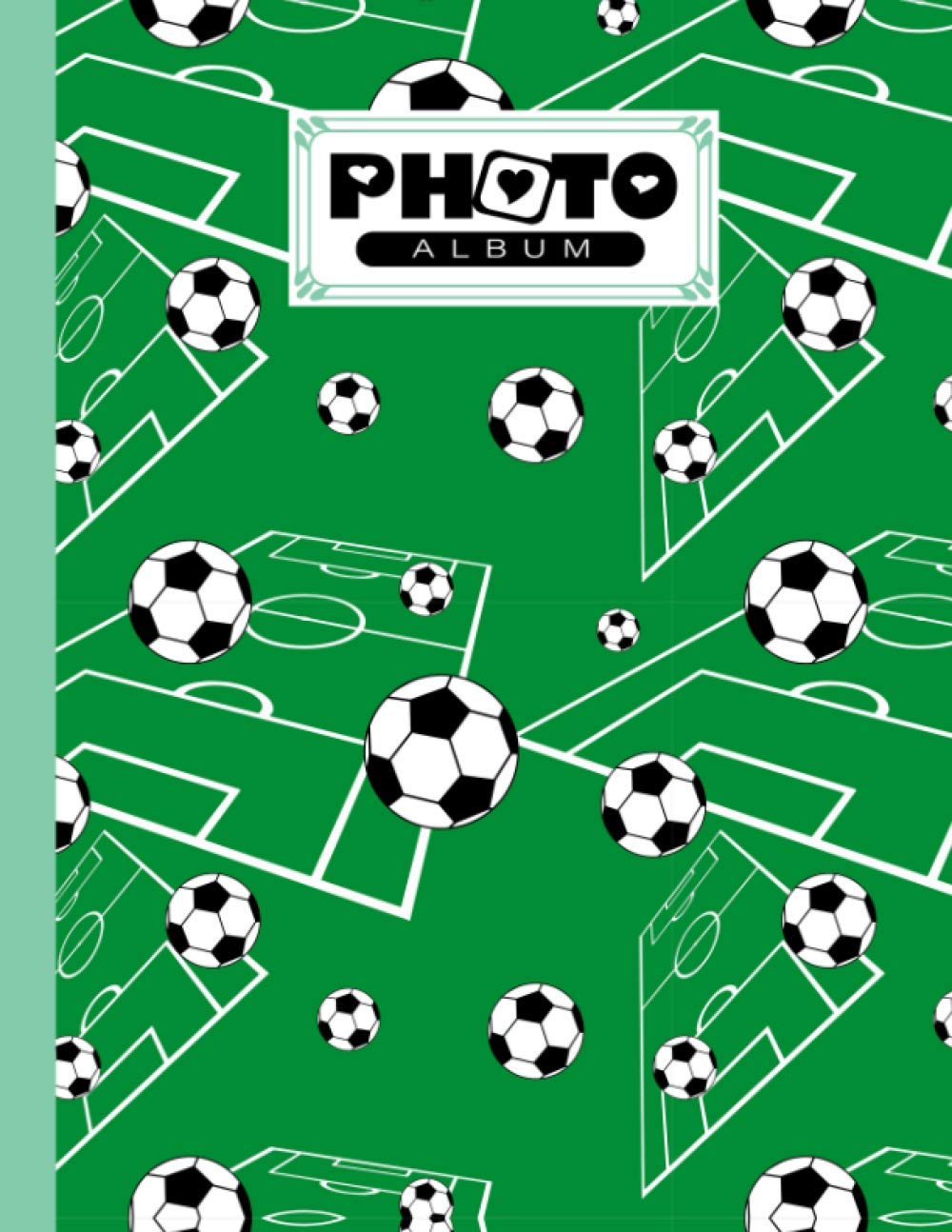 Photo Album: Football Album, Large Photo Albums with Writing Space Memo, Extra Large Capacity Picture Album, Family, Baby, Wedding, Travel Photo Book, 120 Pages, Size 8.5" x 11" by Alex Yaulok Lam