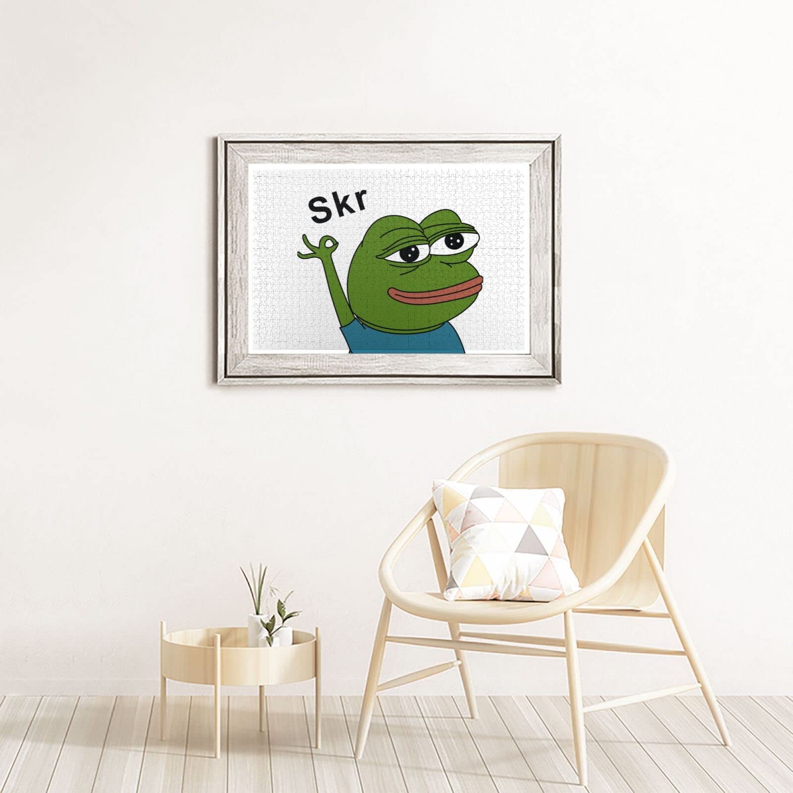 Amazon.co.jp: 1000ピース ジグソーパズル Pepe The Frog カエルのペペ