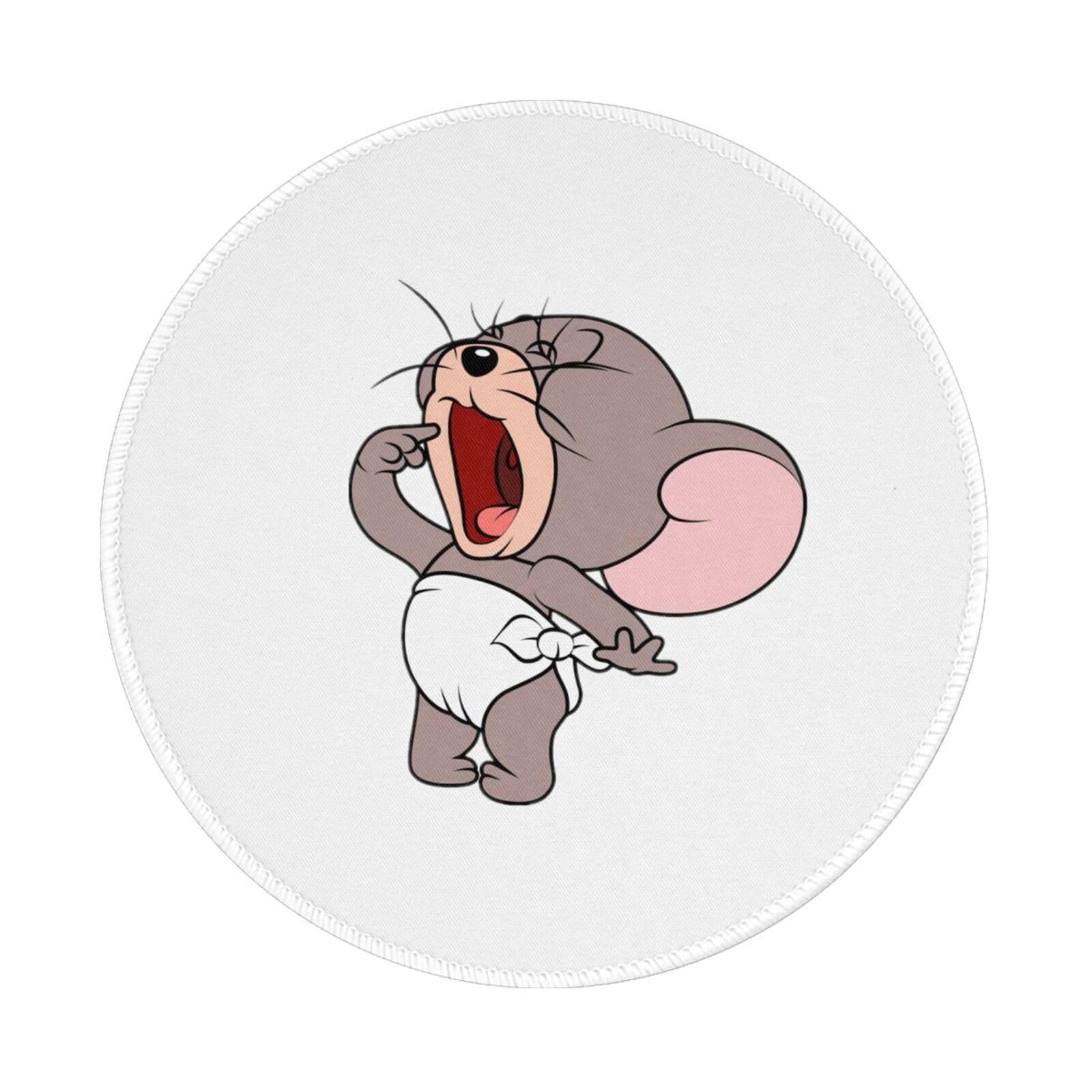 トムとジェリー展　マウスパッド　未開封 Amazon.co.jp: トムとジェリー マウスパッド 丸型 ゲーミングマウス