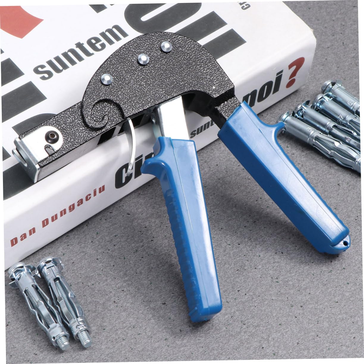 Zerodeko 19pcs Wall Anchor Kit Heavy Duty Drywall Anchors Setting Tool Toggle Bolts for Drywall