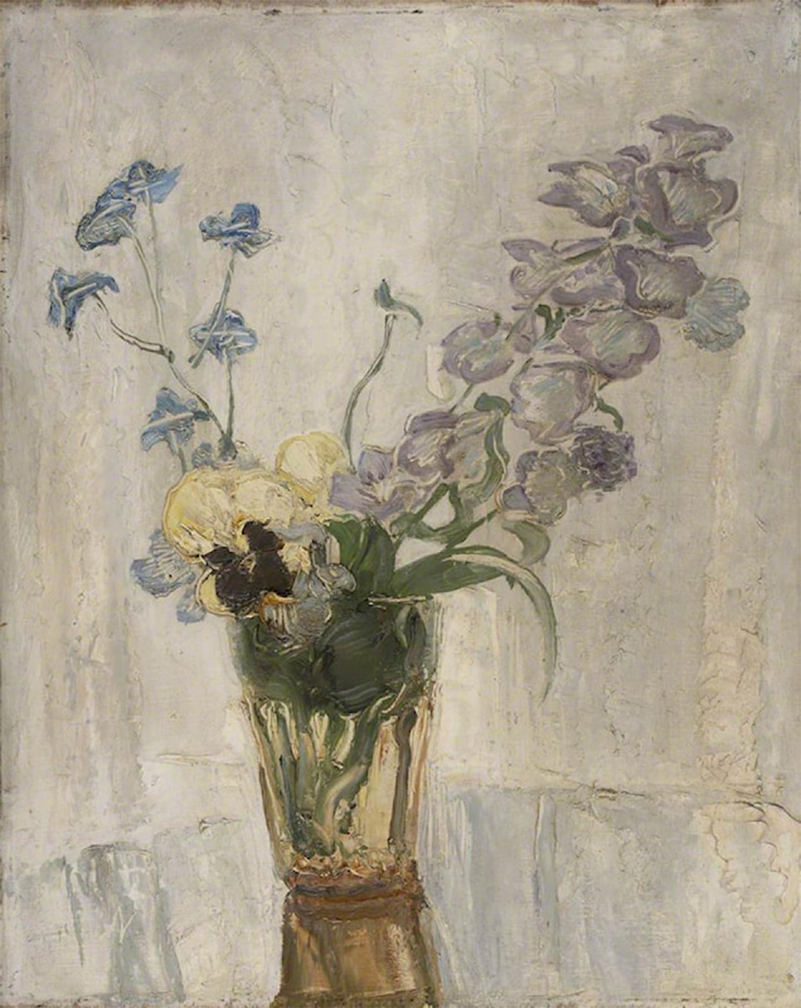 ARTXLXXBN Famous Prints Artwork Pictures Poster Painting Art Flowers in a Vase by William Artwork Landscape Pictures for Home Decor 60x90cm