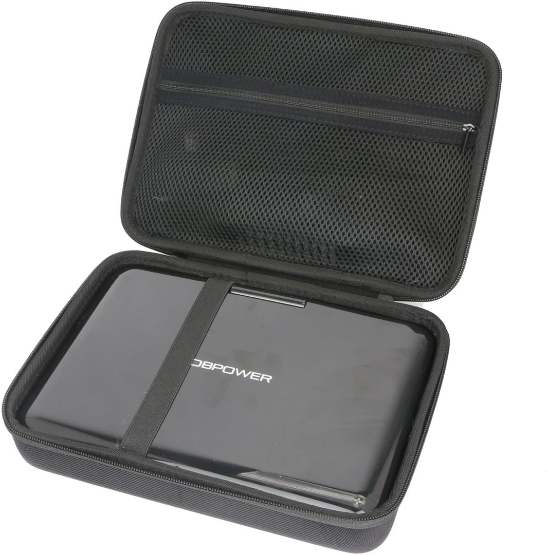 Khanka Case for YOTON 9.5"/Pofoto 9.5"/WOLFANG 9.5"/YOOHOO 9.5"/DBPOWER 11.5" Portable DVD Player,Carrying Bag with Pocket for 9.5" Portable DVD Player Accessories,Case Only