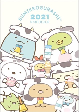 Amazon サンエックス すみっコぐらし 手帳 21年 ワイド ウィークリー Me 年 10月始まり 手帳 文房具 オフィス用品