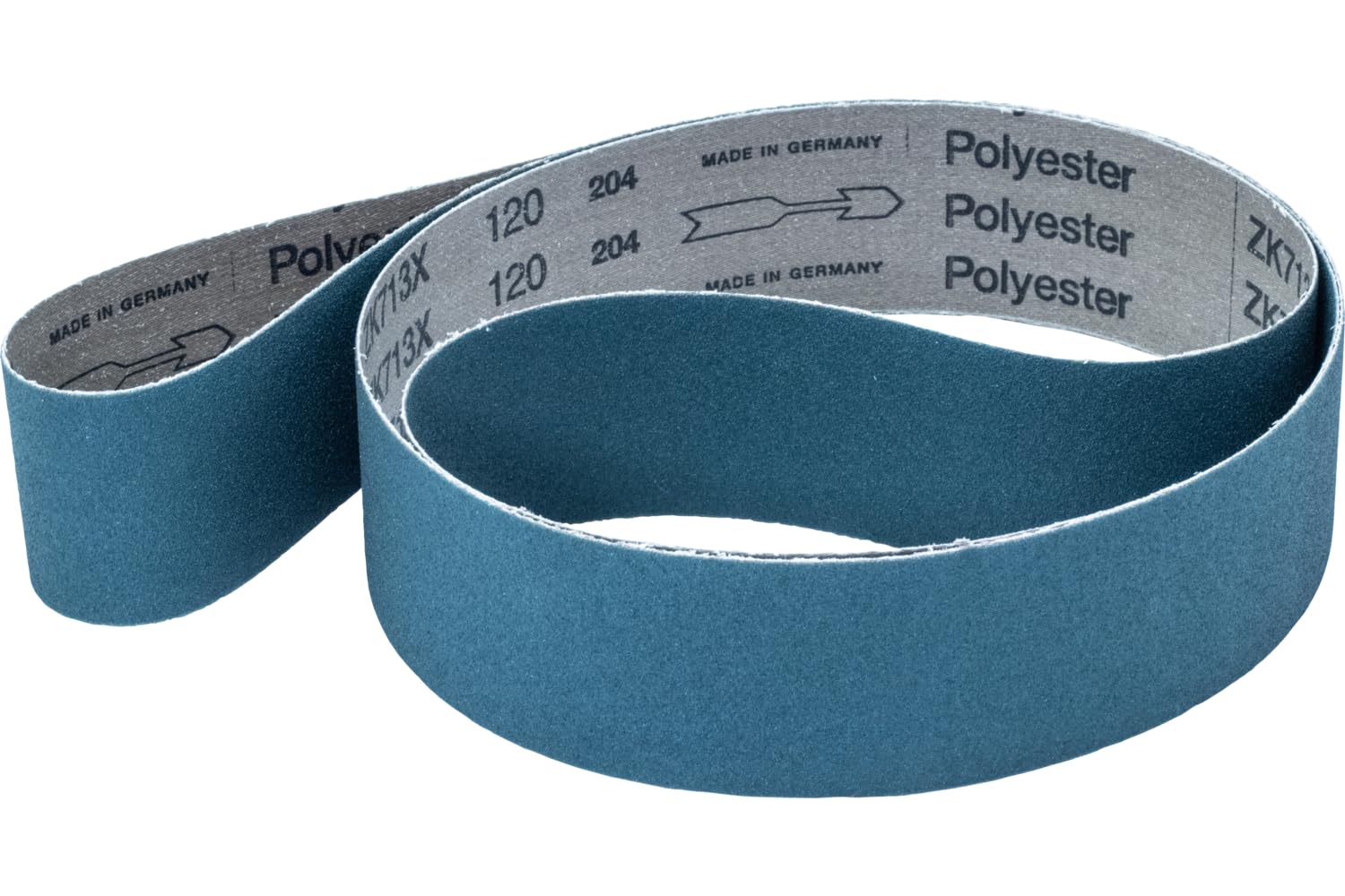 PFERD Abrasive Benchstand Belt - 72" x 2, 120 Grit - Universal Coarse Grinding, High Stock Removal - Pack of 10 - Part 49803