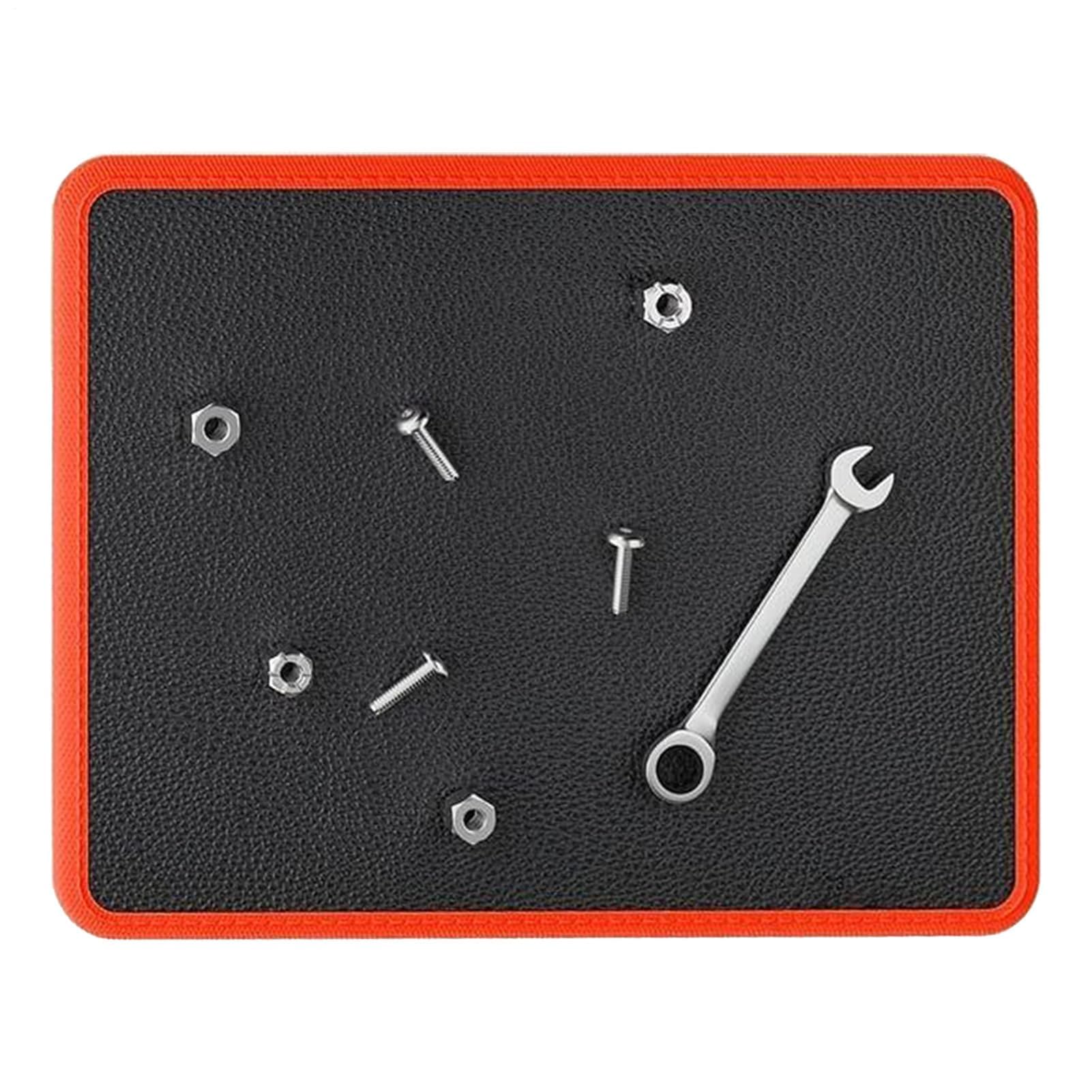 Tappetino magnetico resistente antiscivolo per garage, officina, auto, elettronica e uso domestico, tappetino flessibile per riporre attrezzi, viti, chiavi