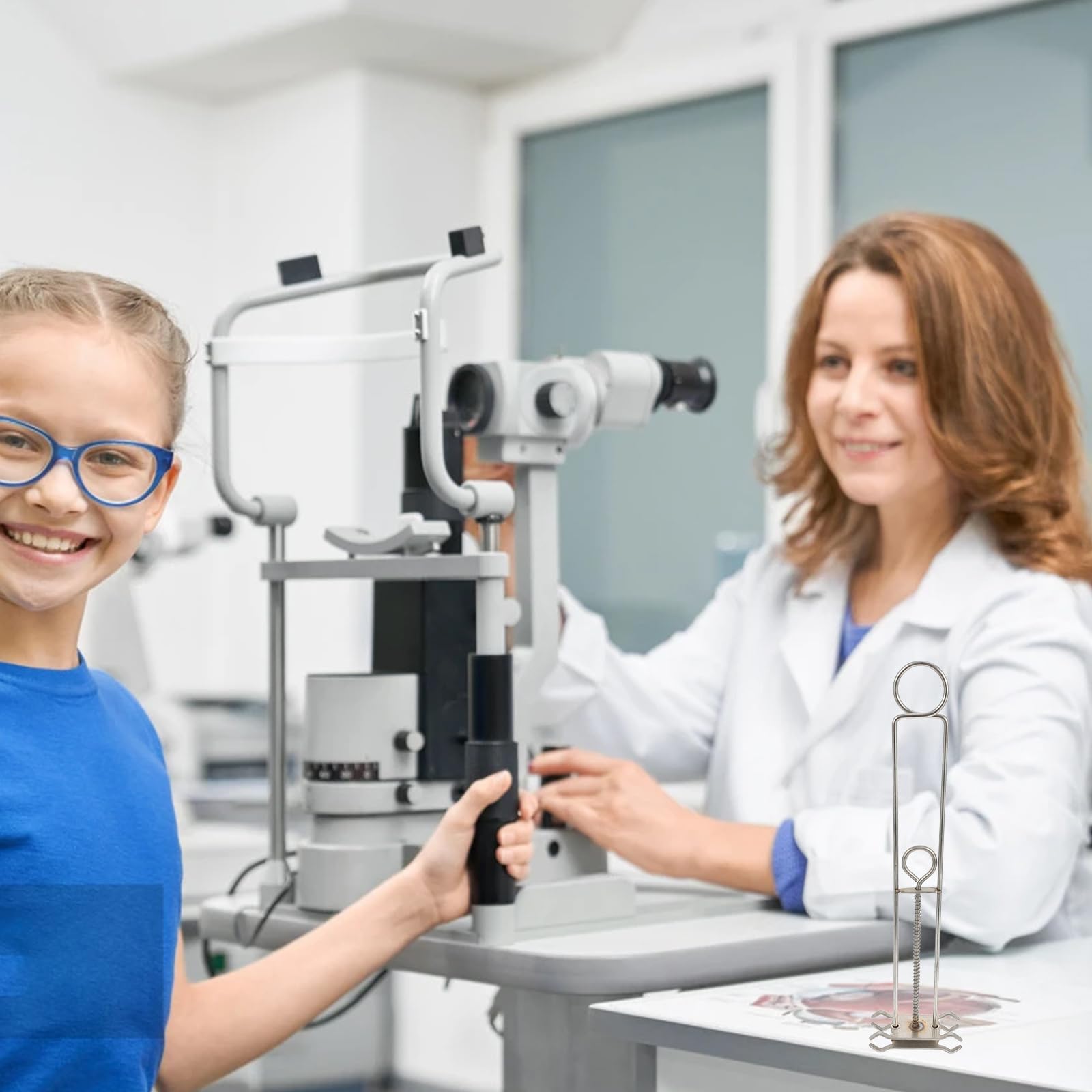 FOMIYES Lens Colorizing Rack Glasses Lens Tint Dyeing Holder DIY Tinting Stand